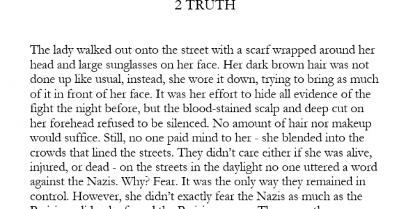 Chapter 2 “Truth” (Part 2)