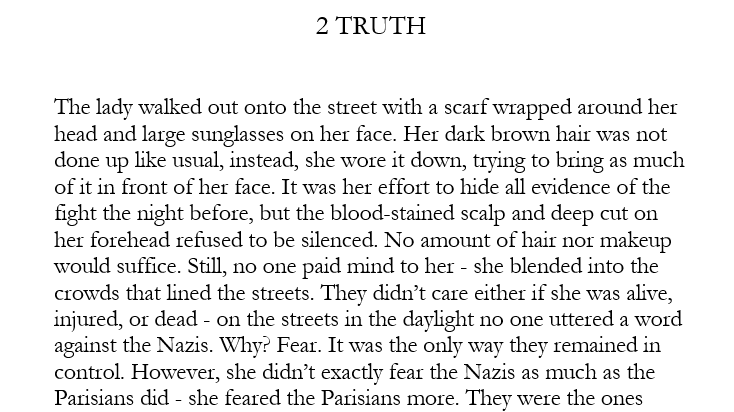 Chapter 2: “Truth”
