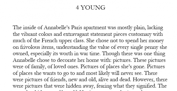 Chapter 4: “Young”