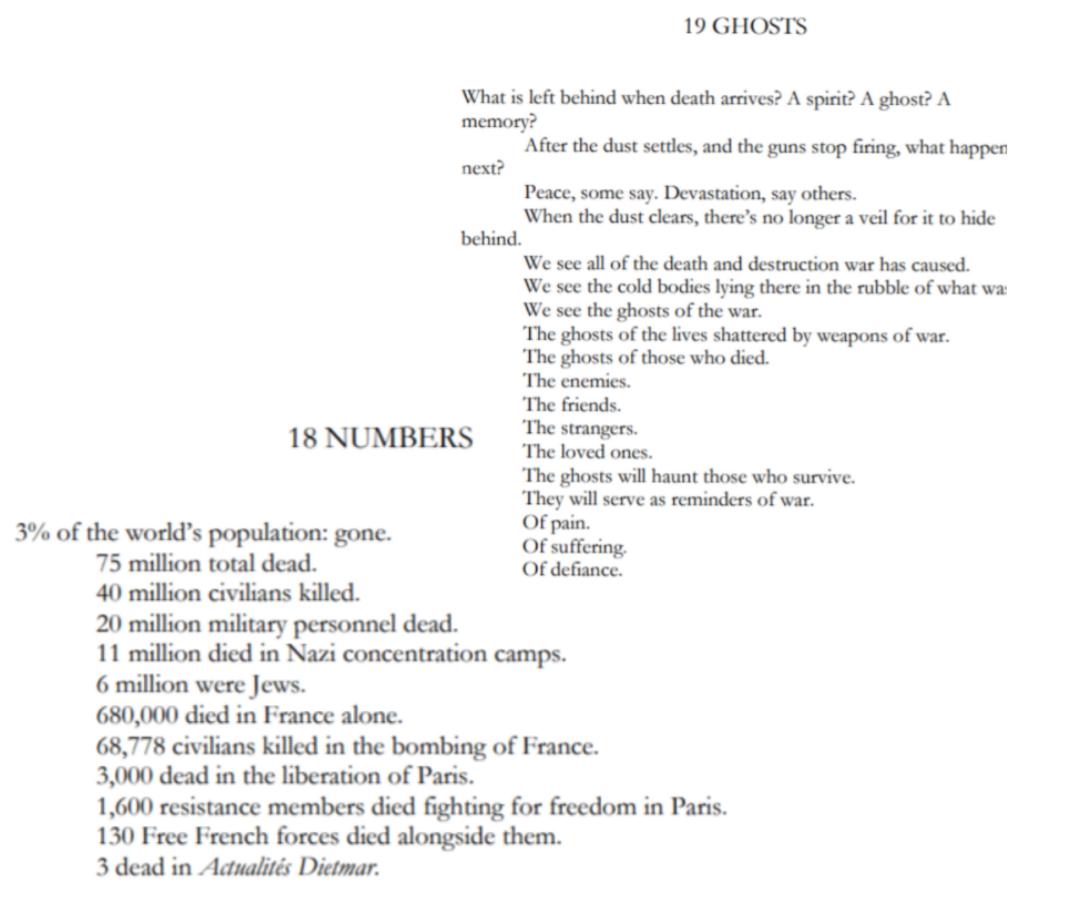 Chapter 18 & 19: Numbers and Ghosts